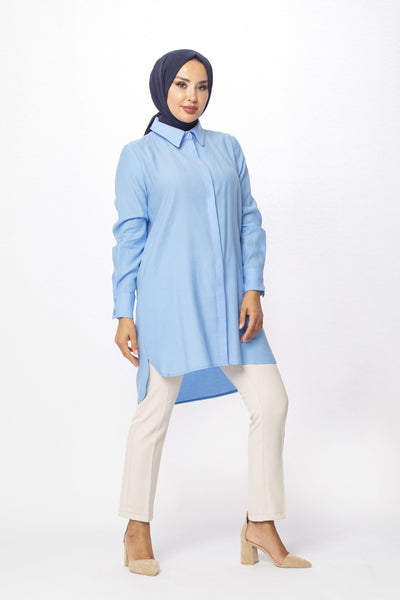 A2336 - Mavi - Tunik